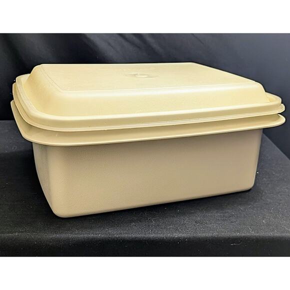 VINTAGE Tupperware #1254-11 Ice Cream Keeper Freeze And Save - Picture 3 of 4